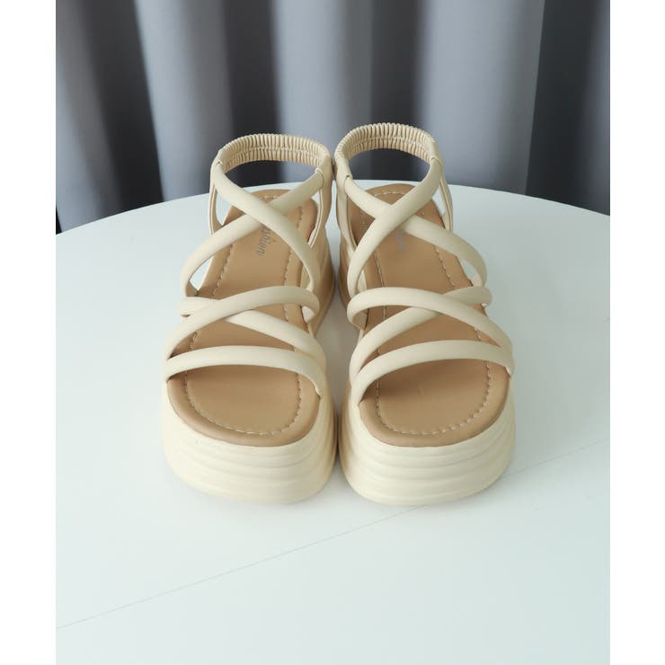 ストラップサンダル 厚底 韓国風 夏靴 | SUNSHINE CLOSET | 詳細画像14 