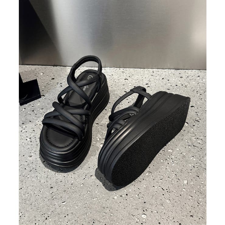 ストラップサンダル 厚底 韓国風 夏靴 | SUNSHINE CLOSET | 詳細画像6 