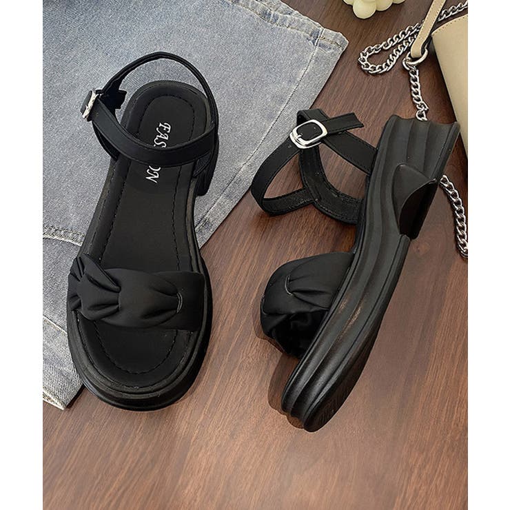 厚底サンダル レディース 韓国風 美脚 | SUNSHINE CLOSET | 詳細画像16 