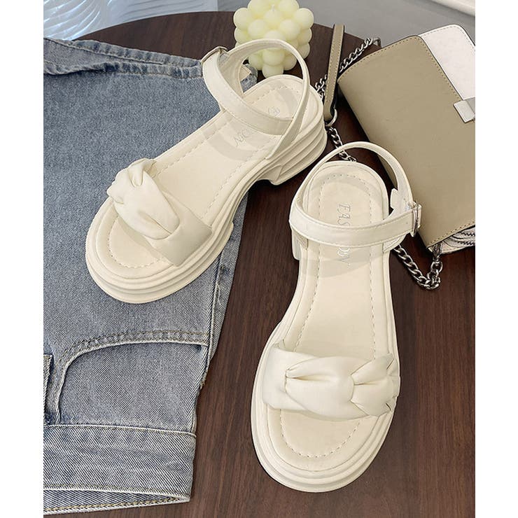 厚底サンダル レディース 韓国風 美脚 | SUNSHINE CLOSET | 詳細画像17 