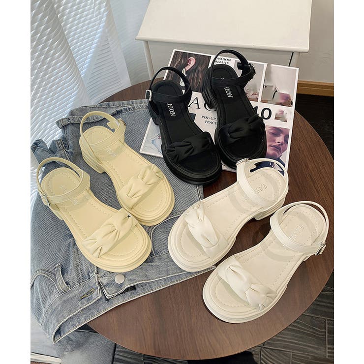 厚底サンダル レディース 韓国風 美脚 | SUNSHINE CLOSET | 詳細画像2 