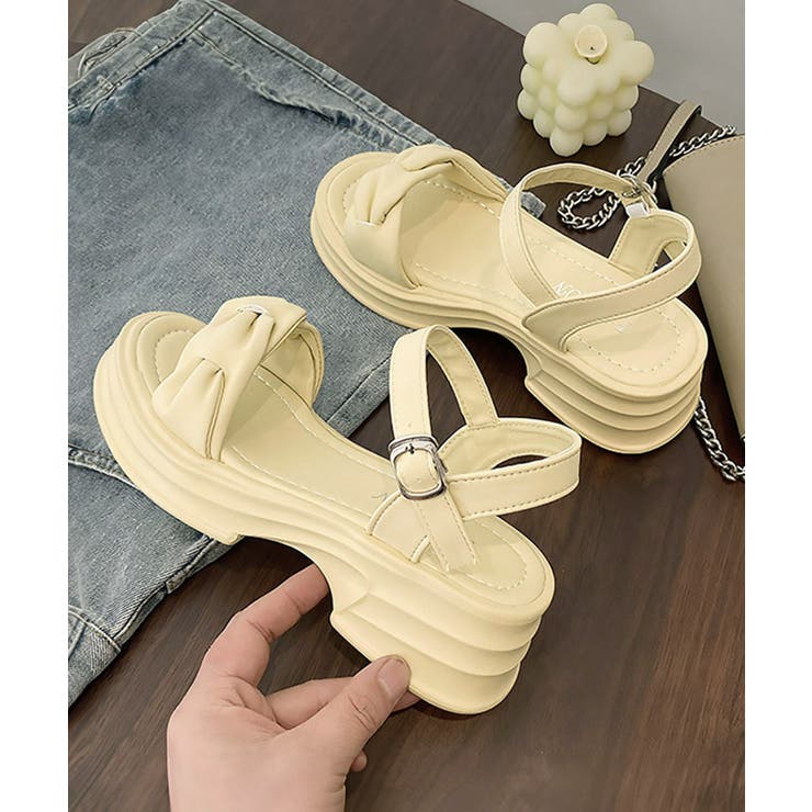 厚底サンダル レディース 韓国風 美脚 | SUNSHINE CLOSET | 詳細画像20 