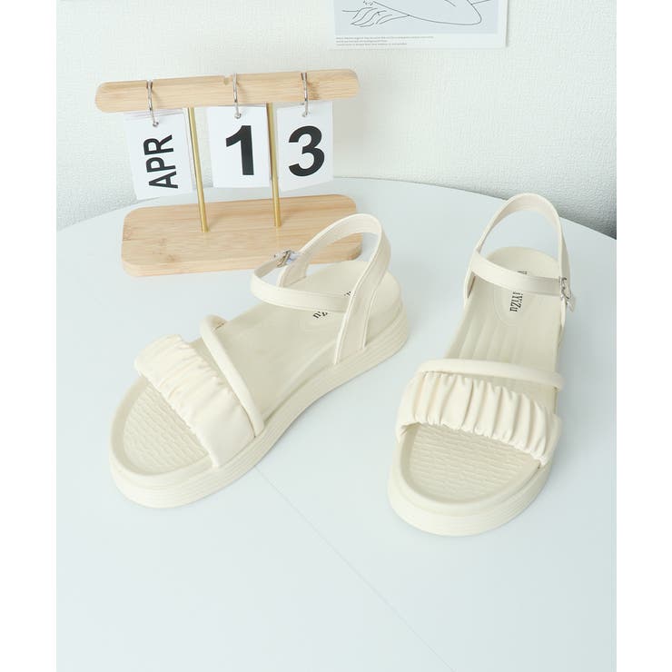 厚底サンダル レディース 美脚 夏靴 | SUNSHINE CLOSET | 詳細画像14 