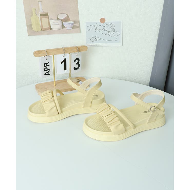 【厚底で美脚効果で美しいitem♡】CHANEL サンダル 美脚効果！】CHANEL サンダル 厚底 (CHANEL/サンダル・ミュール