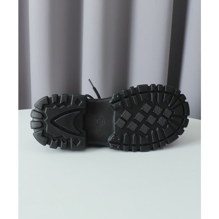 厚底 ローファー 編み上げ 韓国風 | SUNSHINE CLOSET | 詳細画像19 