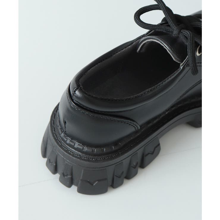 厚底 ローファー 編み上げ 韓国風 | SUNSHINE CLOSET | 詳細画像21 