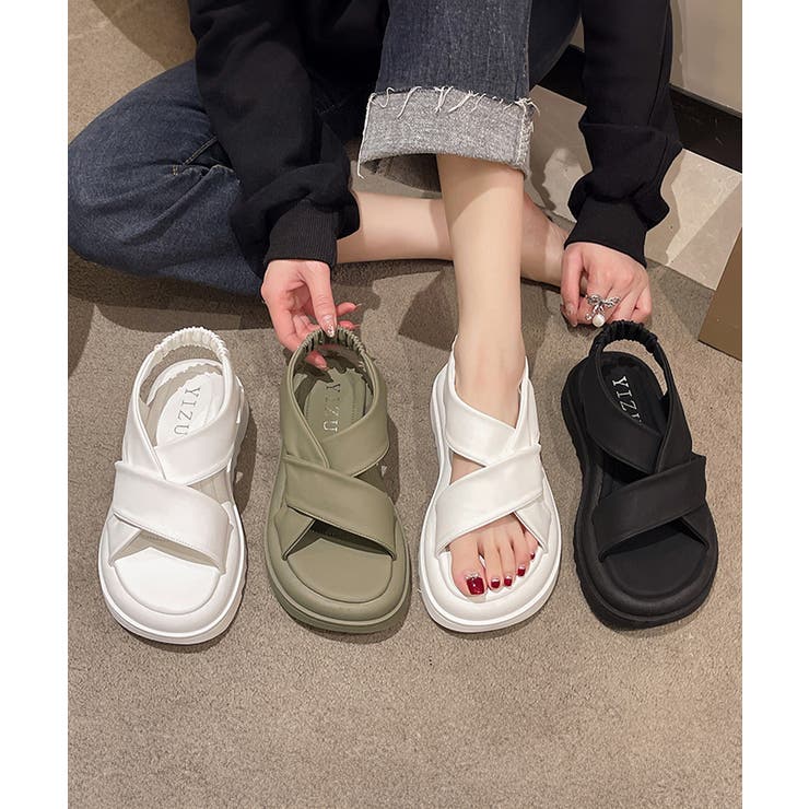 【新しい季節に映える】CHANEL サンダル ベルクロストラップ Lace Ladies サンダル ベーシック ベルクロストラップ