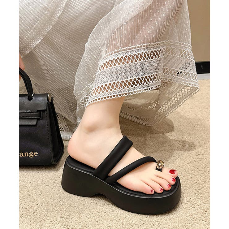 トングサンダル ストラップサンダル 夏 | SUNSHINE CLOSET | 詳細画像6 