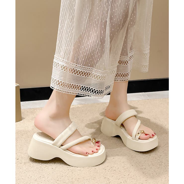 トングサンダル ストラップサンダル 夏 | SUNSHINE CLOSET | 詳細画像8 