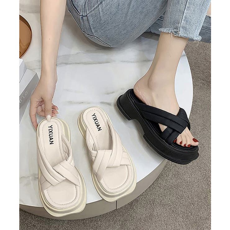 厚底サンダル ミュールサンダル 夏新作 | SUNSHINE CLOSET | 詳細画像17 