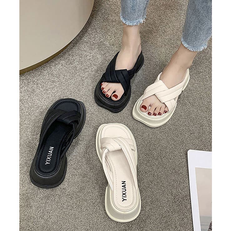 厚底サンダル ミュールサンダル 夏新作 | SUNSHINE CLOSET | 詳細画像18 