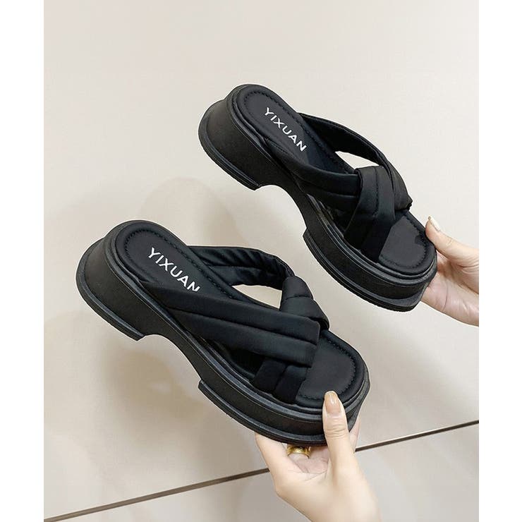 厚底サンダル ミュールサンダル 夏新作 | SUNSHINE CLOSET | 詳細画像24 