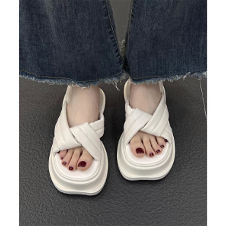 厚底サンダル ミュールサンダル 夏新作 | SUNSHINE CLOSET | 詳細画像3 