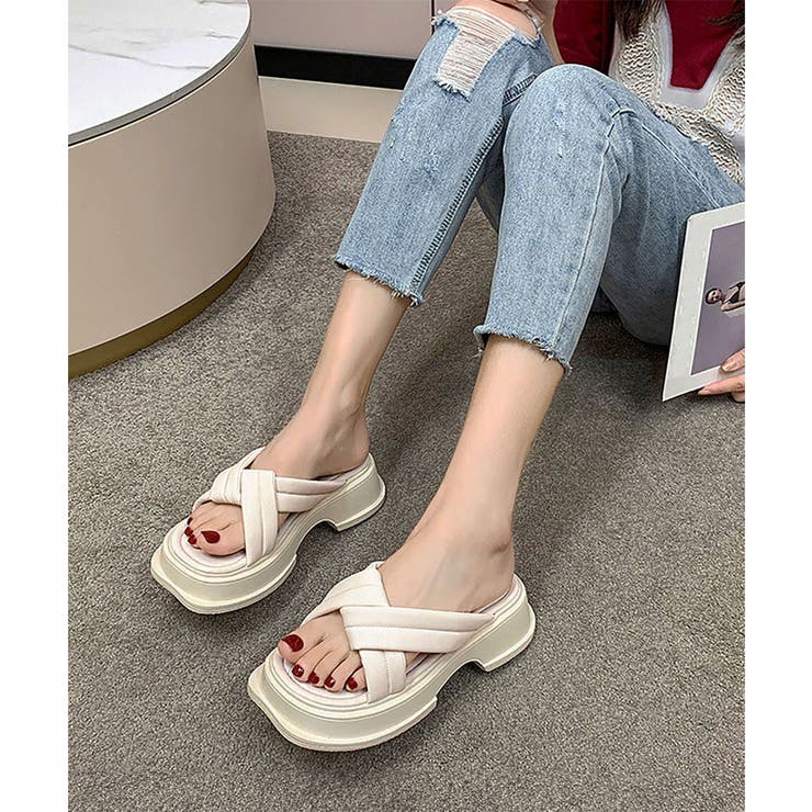 厚底サンダル ミュールサンダル 夏新作 | SUNSHINE CLOSET | 詳細画像7 