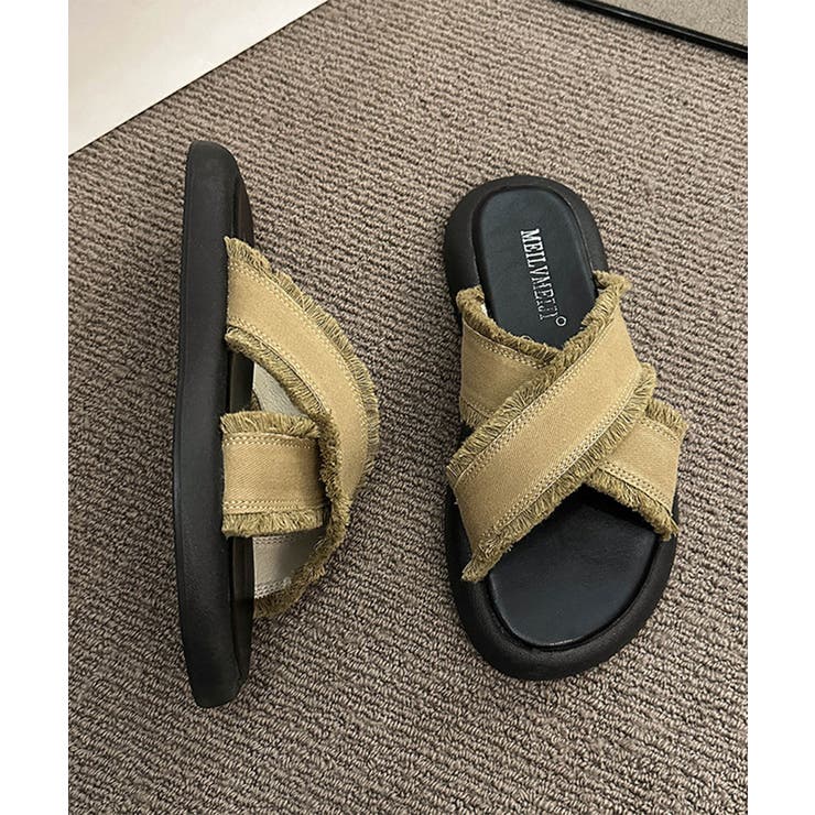 ミュールサンダル クロスベルト 美脚 | SUNSHINE CLOSET | 詳細画像10 