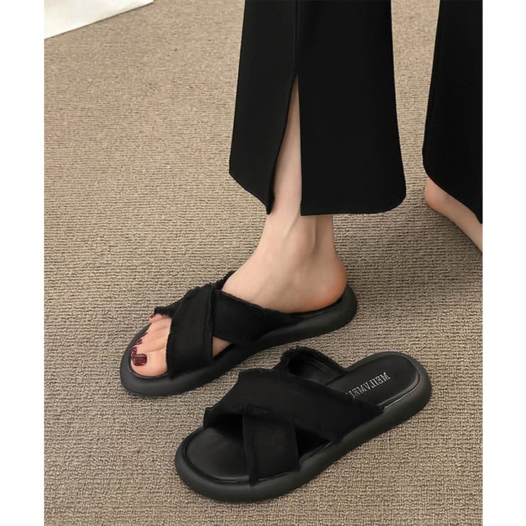 ミュールサンダル クロスベルト 美脚 | SUNSHINE CLOSET | 詳細画像11 