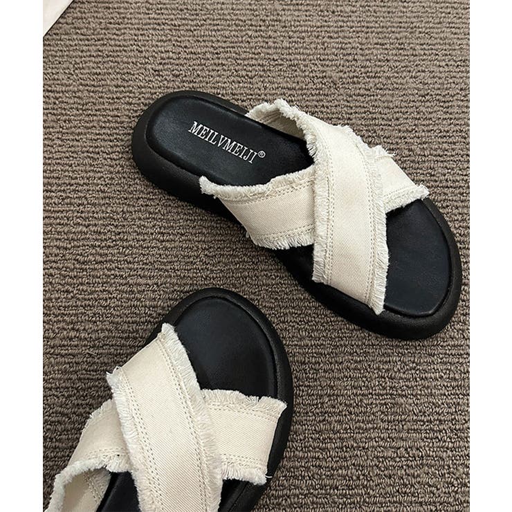 ミュールサンダル クロスベルト 美脚 | SUNSHINE CLOSET | 詳細画像6 