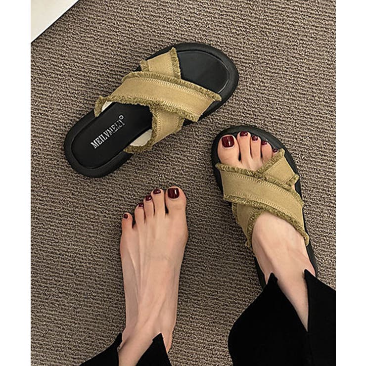 ミュールサンダル クロスベルト 美脚 | SUNSHINE CLOSET | 詳細画像8 