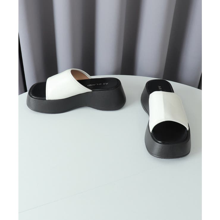 厚底サンダル ミュールサンダル 夏 美脚 | SUNSHINE CLOSET | 詳細画像19 