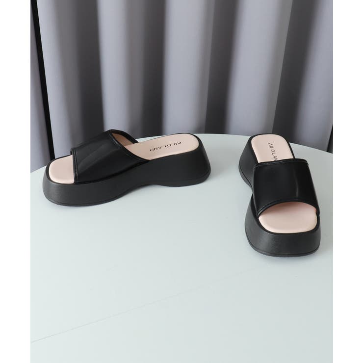 厚底サンダル ミュールサンダル 夏 美脚 | SUNSHINE CLOSET | 詳細画像21 