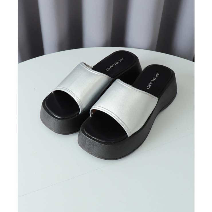 厚底サンダル ミュールサンダル 夏 美脚 | SUNSHINE CLOSET | 詳細画像22 