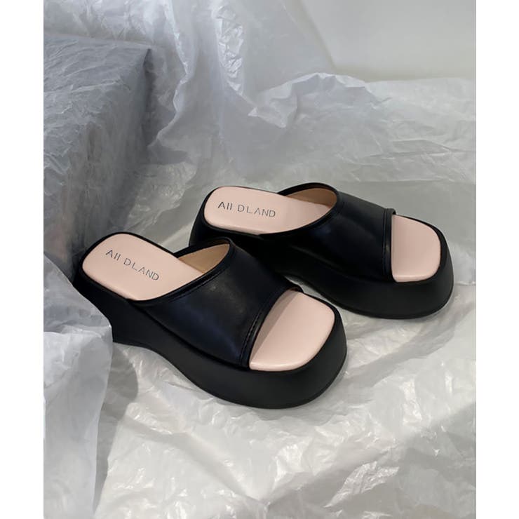 厚底サンダル ミュールサンダル 夏 美脚 | SUNSHINE CLOSET | 詳細画像7 