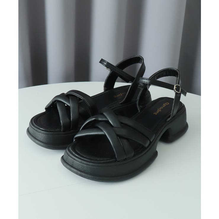 ストラップサンダル レディース 太ヒール | SUNSHINE CLOSET | 詳細画像14 