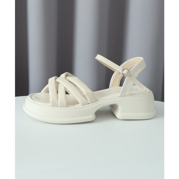 ストラップサンダル レディース 太ヒール | SUNSHINE CLOSET | 詳細画像25 