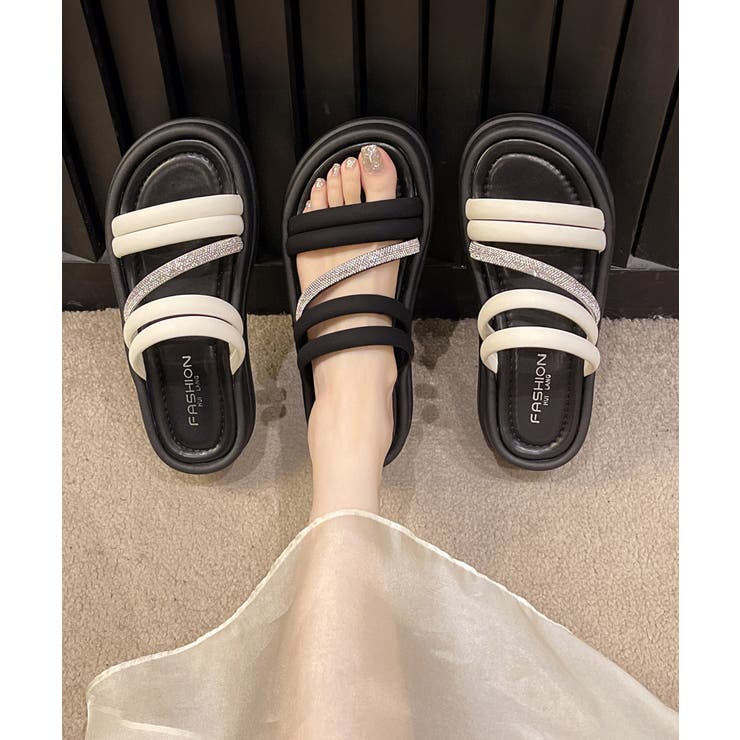 厚底サンダル ミュールサンダル 韓国風夏 | SUNSHINE CLOSET | 詳細画像10 