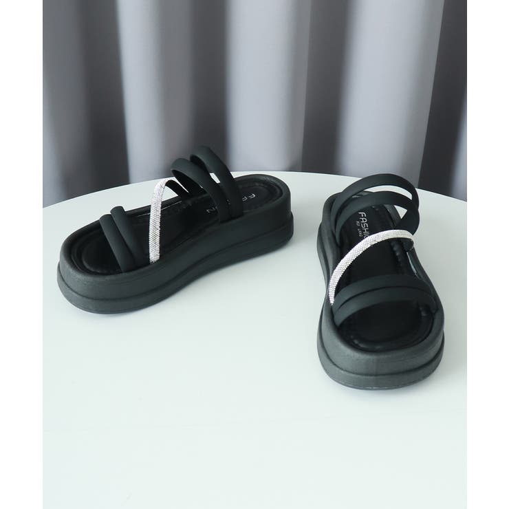 厚底サンダル ミュールサンダル 韓国風夏 | SUNSHINE CLOSET | 詳細画像14 