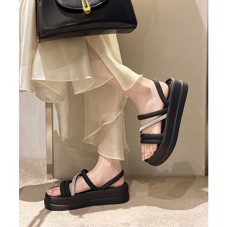 厚底サンダル ミュールサンダル 韓国風夏 | SUNSHINE CLOSET | 詳細画像3 