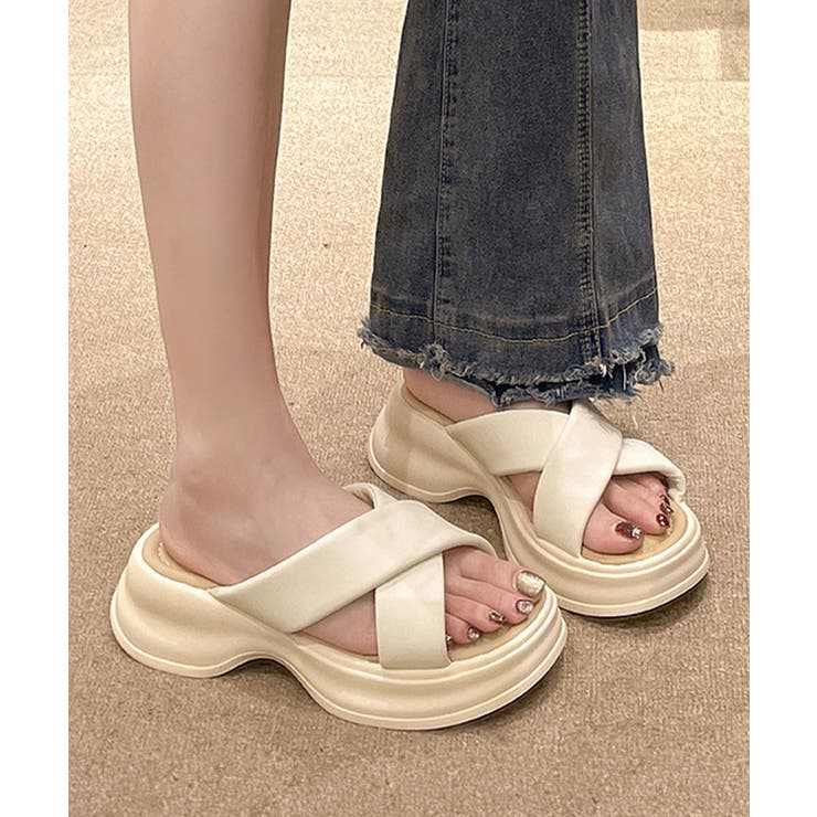 厚底サンダル レディース スリッパ | SUNSHINE CLOSET | 詳細画像11 