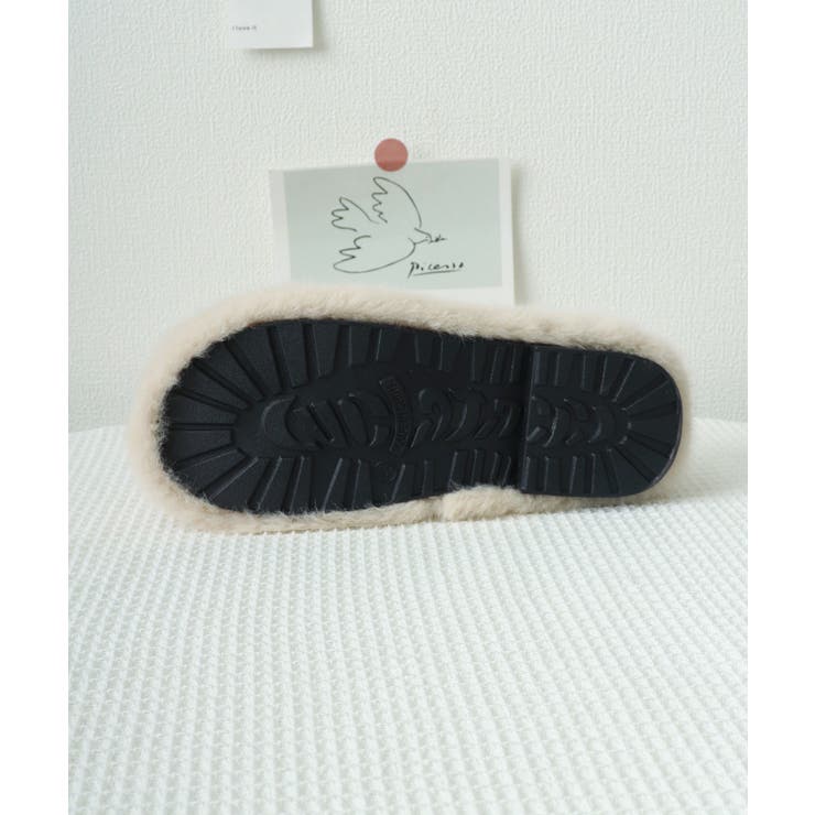 厚底ファーサンダル 蝶々 スリッパ 秋冬 | SUNSHINE CLOSET | 詳細画像32 