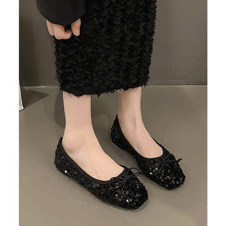 パンプス キラキラ バレエシューズ | SUNSHINE CLOSET | 詳細画像2 