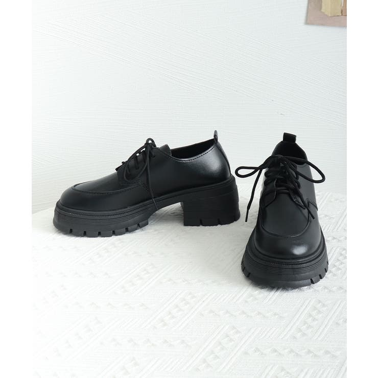 ローファー レディース 厚底 編み上げ | SUNSHINE CLOSET | 詳細画像12 