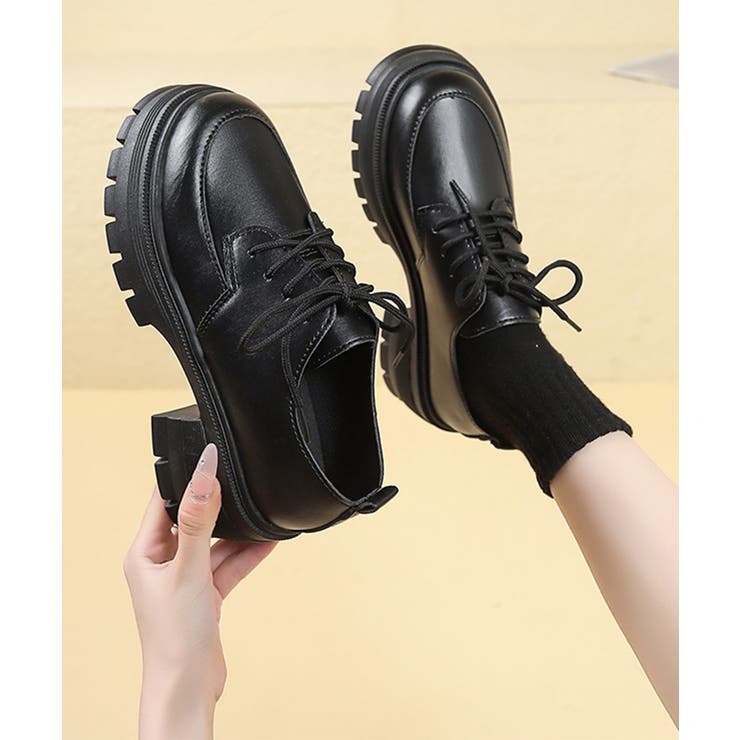 ローファー レディース 厚底 編み上げ | SUNSHINE CLOSET | 詳細画像2 