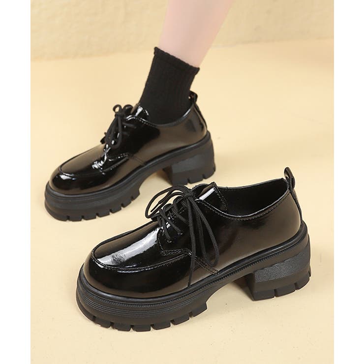 ローファー レディース 厚底 編み上げ | SUNSHINE CLOSET | 詳細画像6 