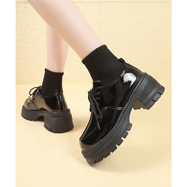 ローファー レディース 厚底 編み上げ | SUNSHINE CLOSET | 詳細画像7 