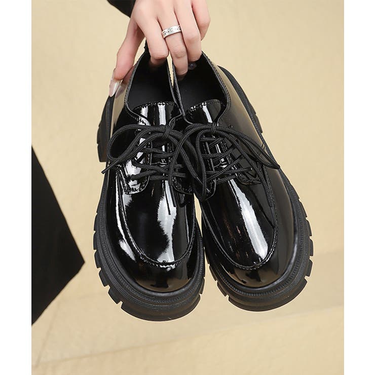 ローファー レディース 厚底 編み上げ | SUNSHINE CLOSET | 詳細画像9 