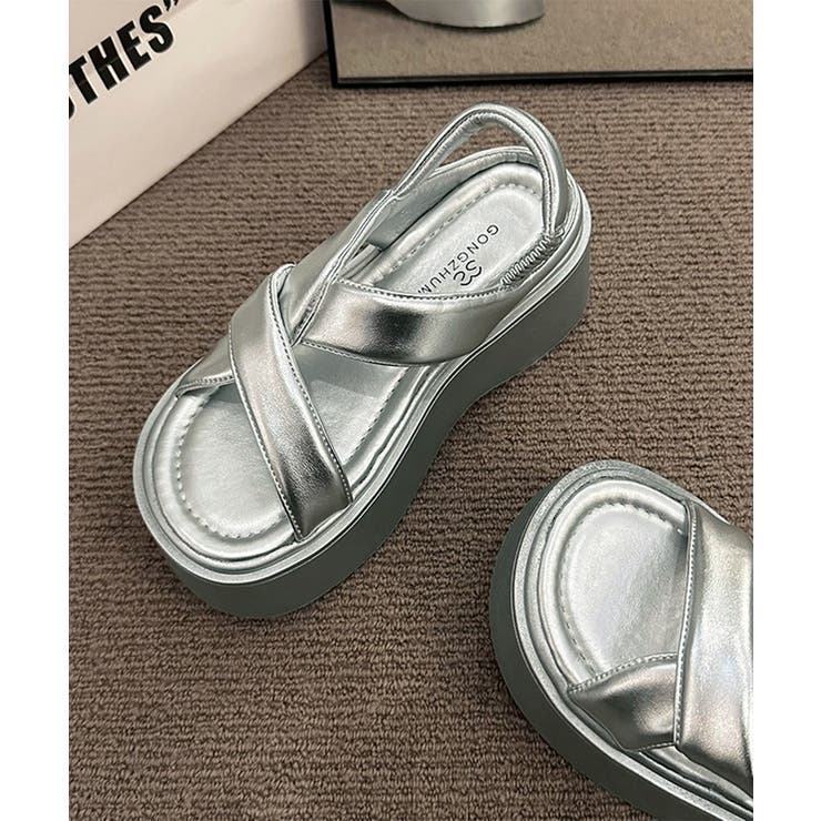 厚底サンダル クロスベルト レディース夏 | SUNSHINE CLOSET | 詳細画像14 