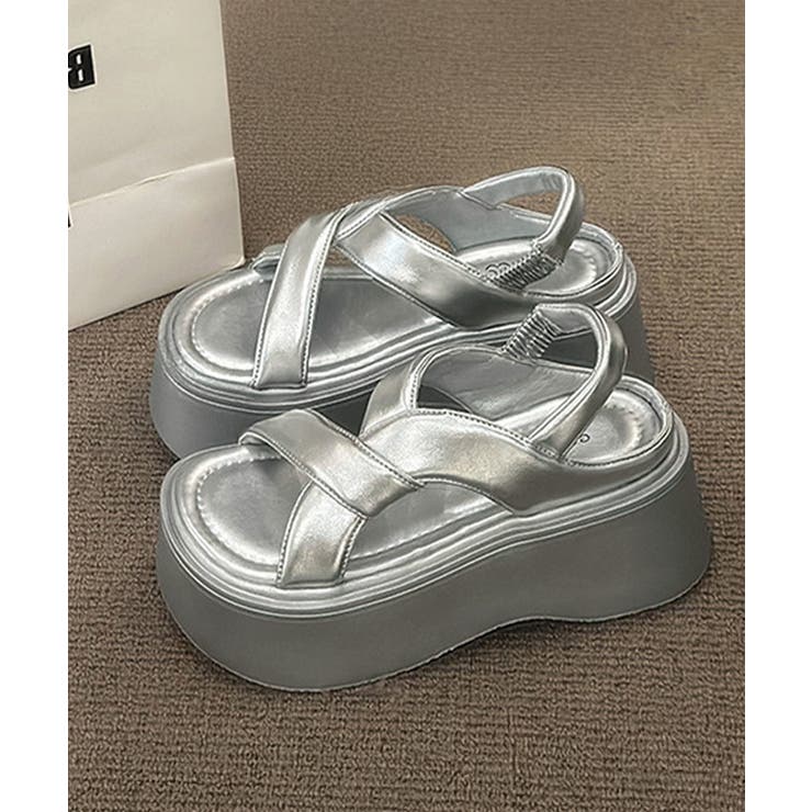 厚底サンダル クロスベルト レディース夏 | SUNSHINE CLOSET | 詳細画像15 