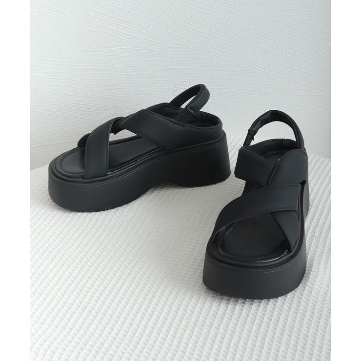 厚底サンダル クロスベルト レディース夏 | SUNSHINE CLOSET | 詳細画像17 