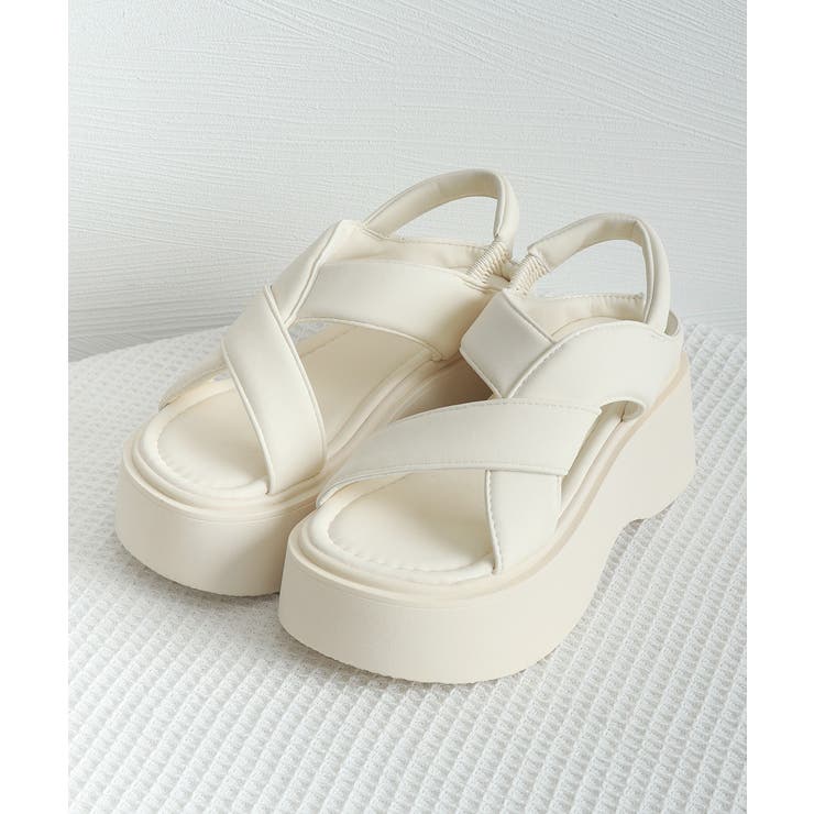 厚底サンダル クロスベルト レディース夏 | SUNSHINE CLOSET | 詳細画像18 