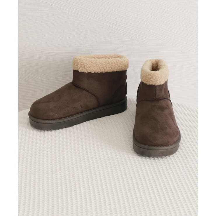 ムートンブーツ 厚底無地 ショートブーツ | SUNSHINE CLOSET | 詳細画像26 