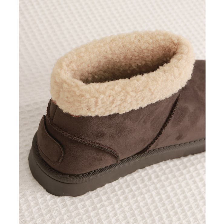 ムートンブーツ 厚底無地 ショートブーツ | SUNSHINE CLOSET | 詳細画像30 