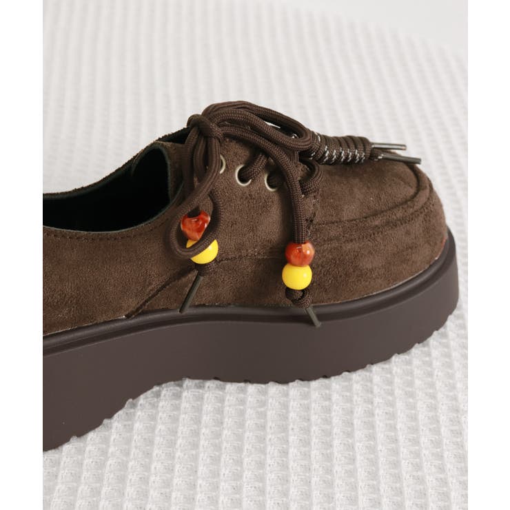 厚底ローファー レースアップ 韓国風靴 | SUNSHINE CLOSET | 詳細画像16 