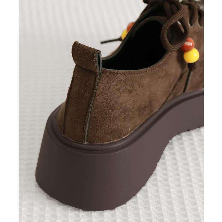 厚底ローファー レースアップ 韓国風靴 | SUNSHINE CLOSET | 詳細画像17 