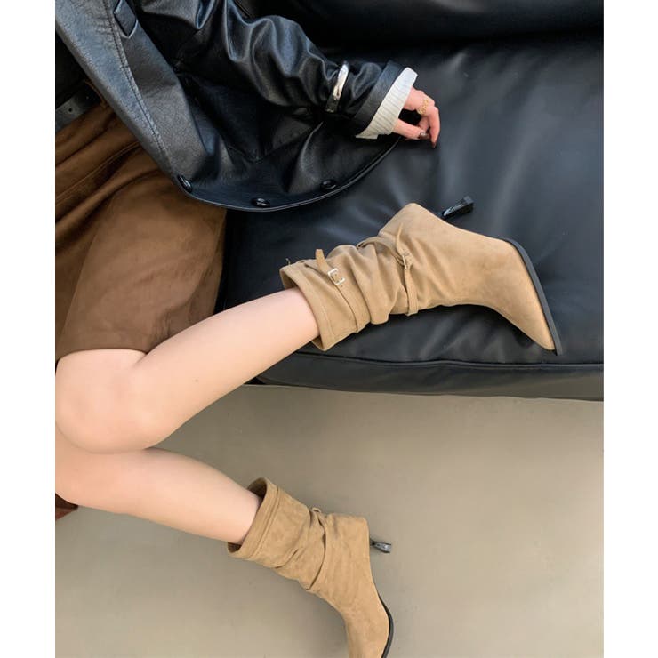 ポインテッドトゥ ブーツ ショートブーツ | SUNSHINE CLOSET | 詳細画像3 