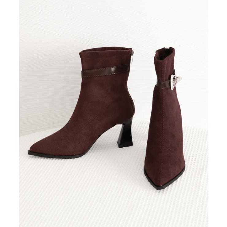 ポインテッドトゥ ブーツ ショートブーツ | SUNSHINE CLOSET | 詳細画像18 