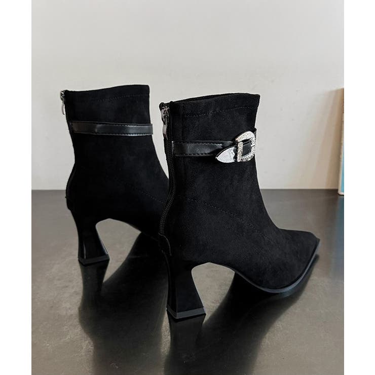 ポインテッドトゥ ブーツ ショートブーツ | SUNSHINE CLOSET | 詳細画像7 